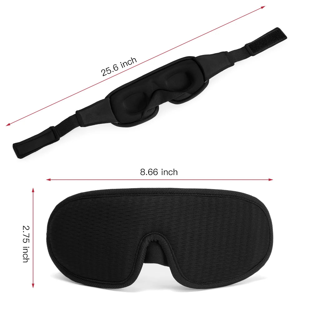 3D Contoured Sleep Mask
