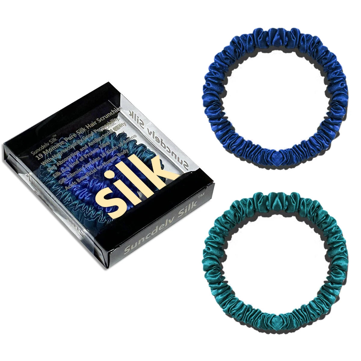 Silk Scrunchies (2PCS)