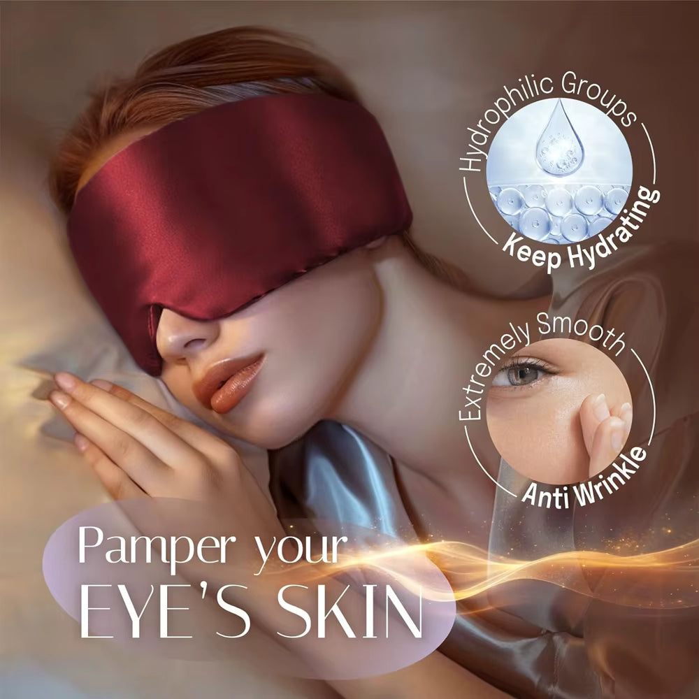 100% Mulberry Silk Eye Mask