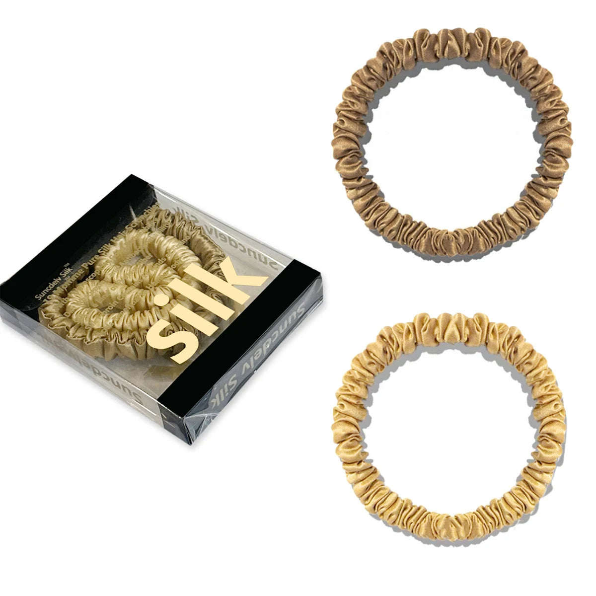 Silk Scrunchies (2PCS)