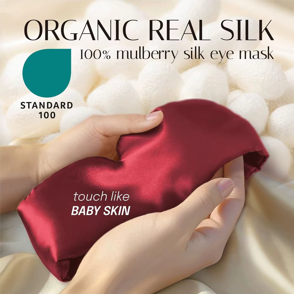 100% Mulberry Silk Eye Mask
