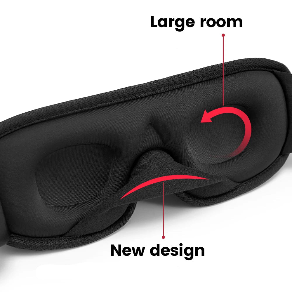 3D Contoured Sleep Mask