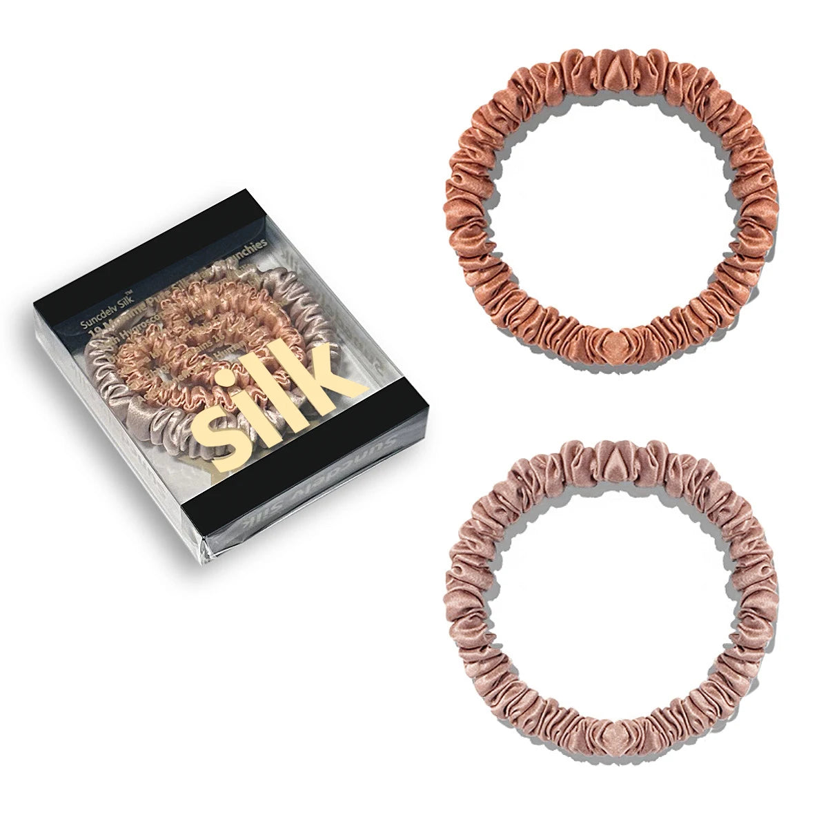 Silk Scrunchies (2PCS)