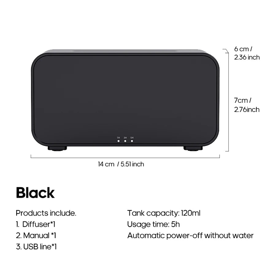 Flame Aura Ultrasonic Aroma Diffuser